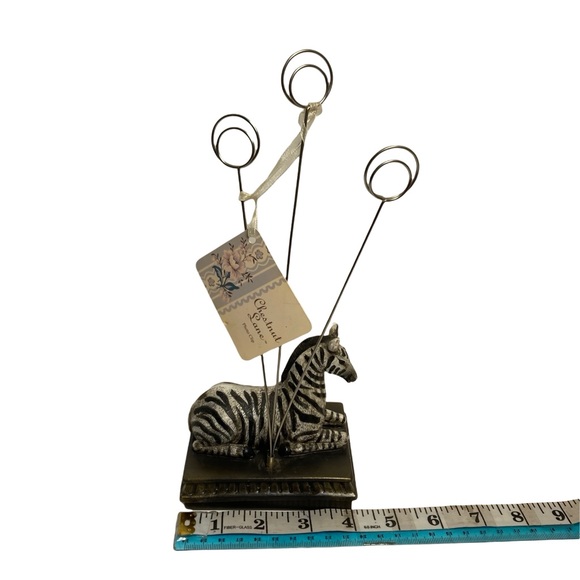 Chestnut Lane Zebra Photo Display Stand! Unused - Picture 4 of 10